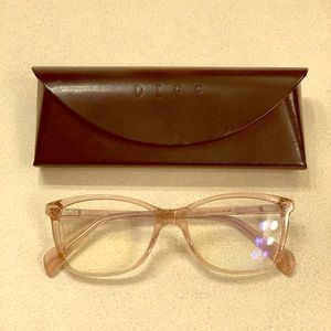 DIFF Eyewear - Eve Mauve + Blue Light Blocking